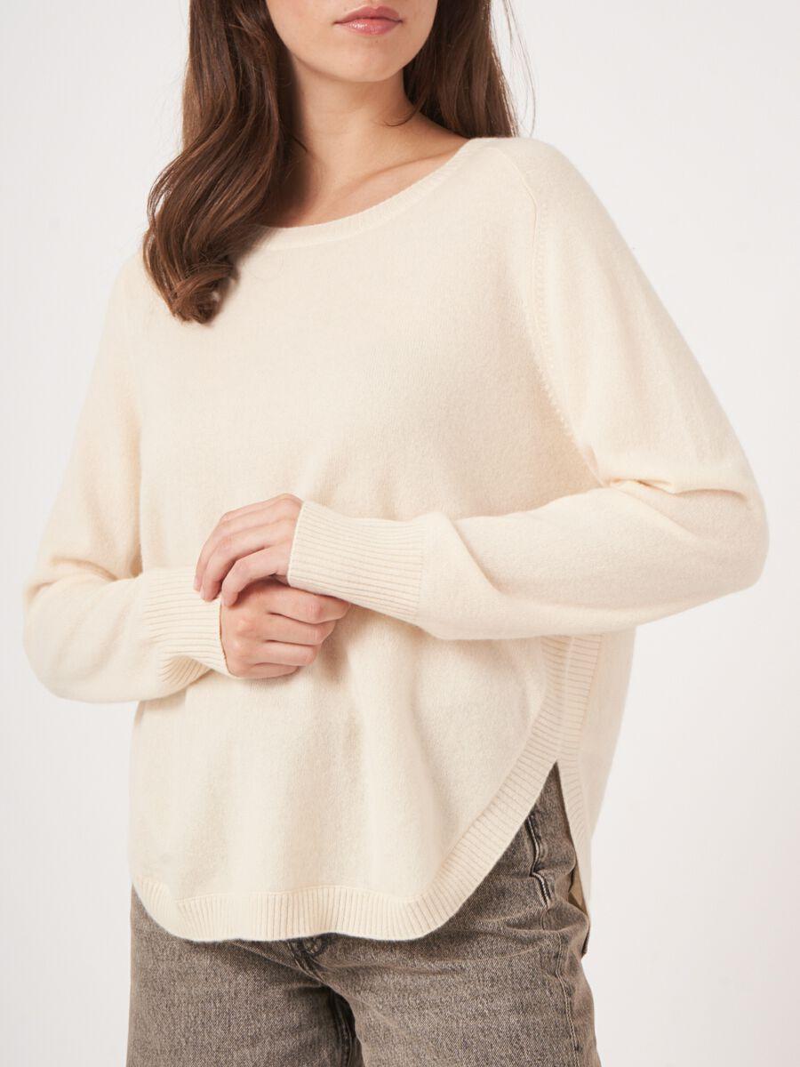 Repeat Cashmere Cashmere Boothalstrui Met Ronde Zoom