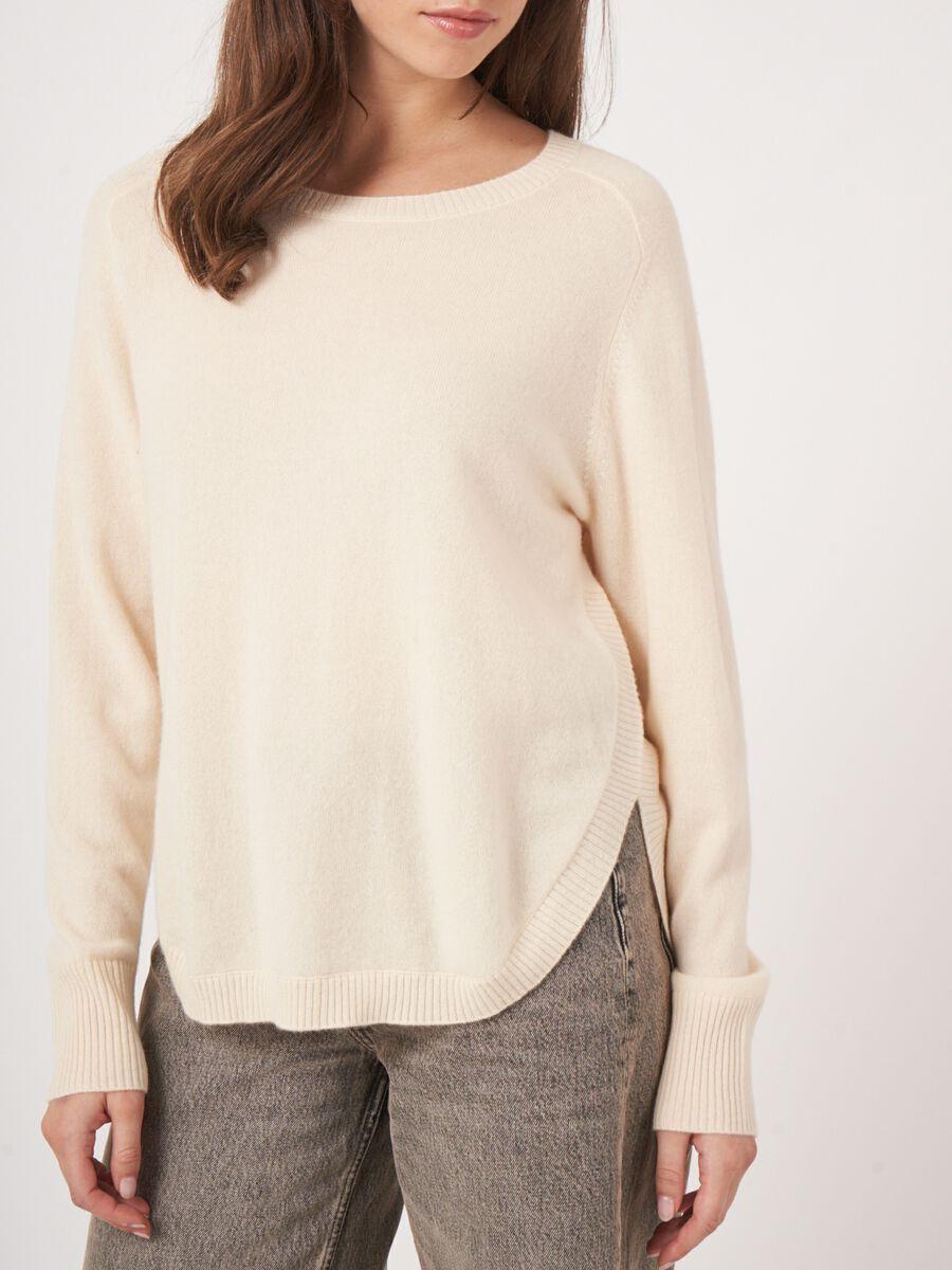 Repeat Cashmere Cashmere Boothalstrui Met Ronde Zoom