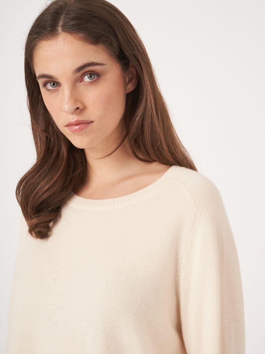 Repeat Cashmere Cashmere Boothalstrui Met Ronde Zoom