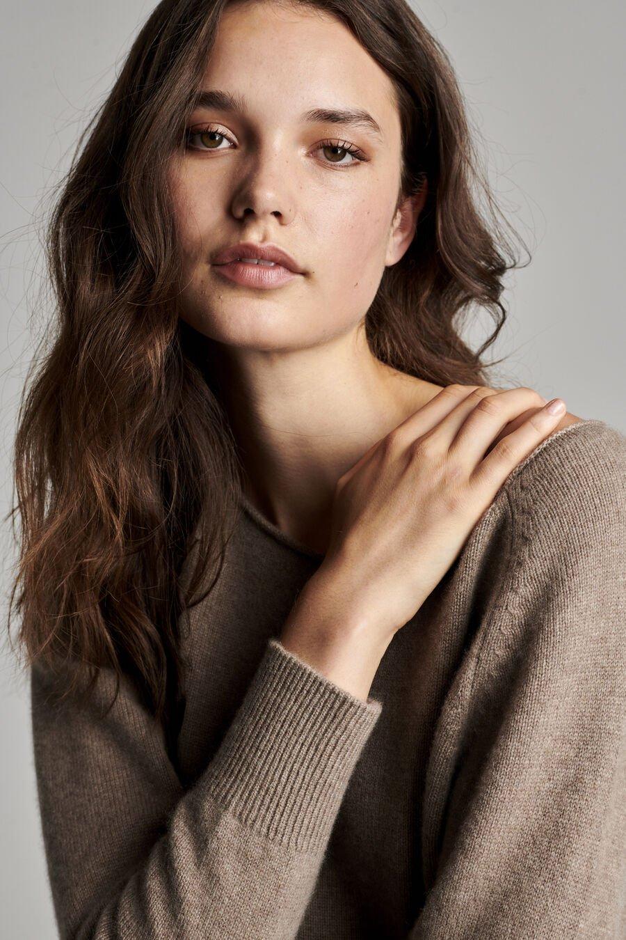 Repeat Cashmere Cashmere Trui Met Boothals En Rolzoom