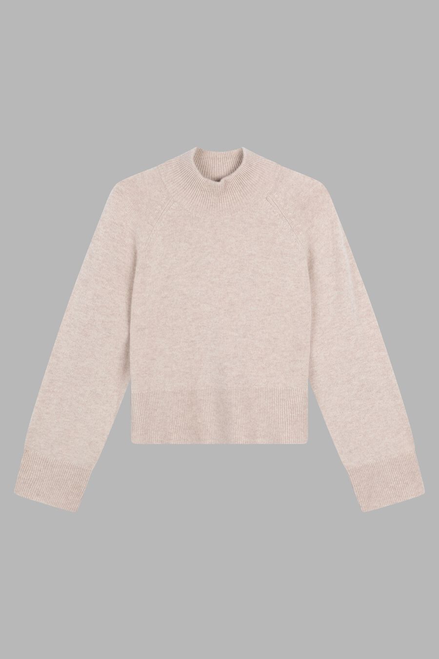 Repeat Cashmere Cashmere Trui Met Hoge Kraag En Wijde Mouwen