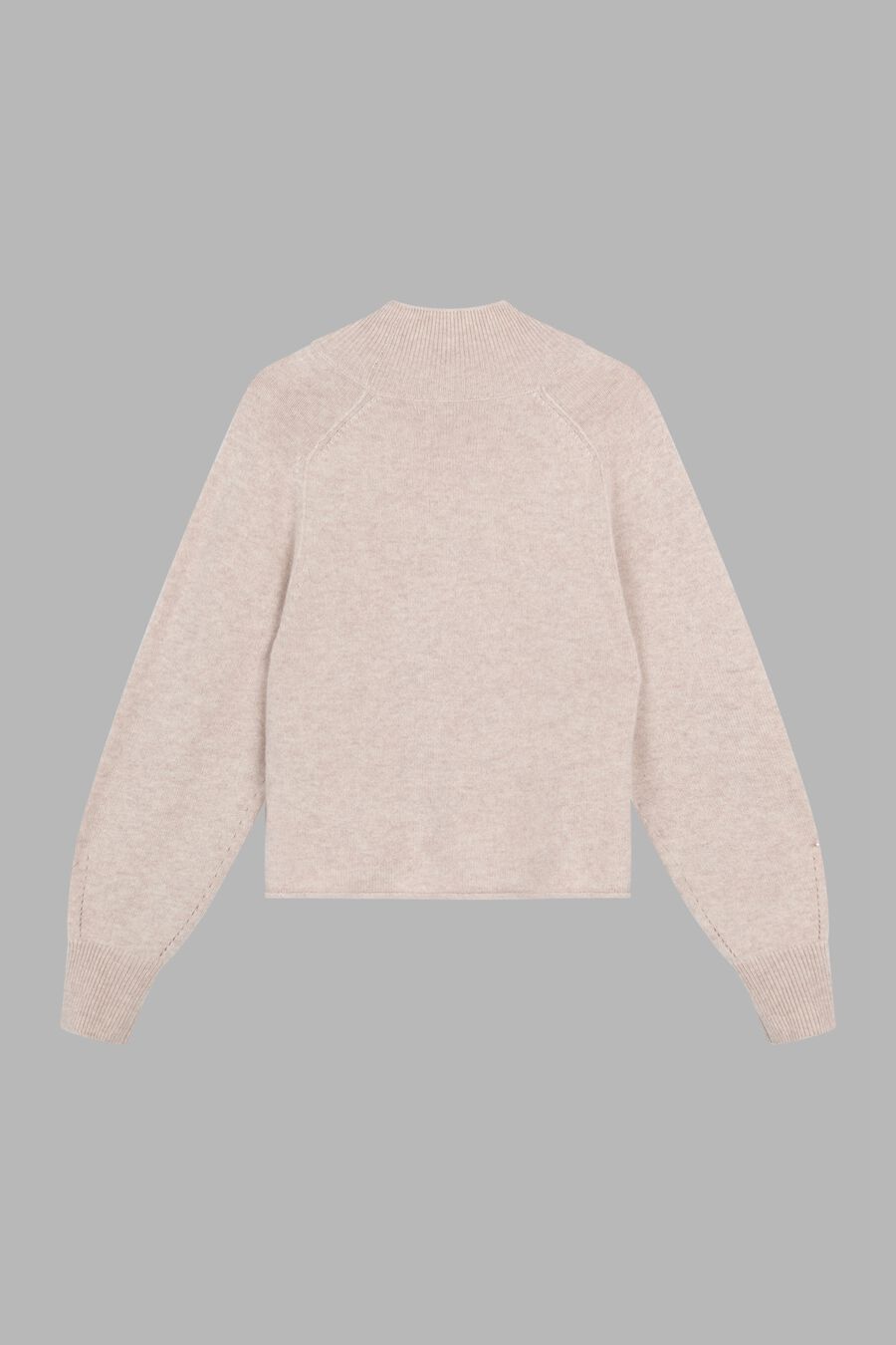 Repeat Cashmere Cashmere Trui Met Opstaande Kraag En Pofmouwen