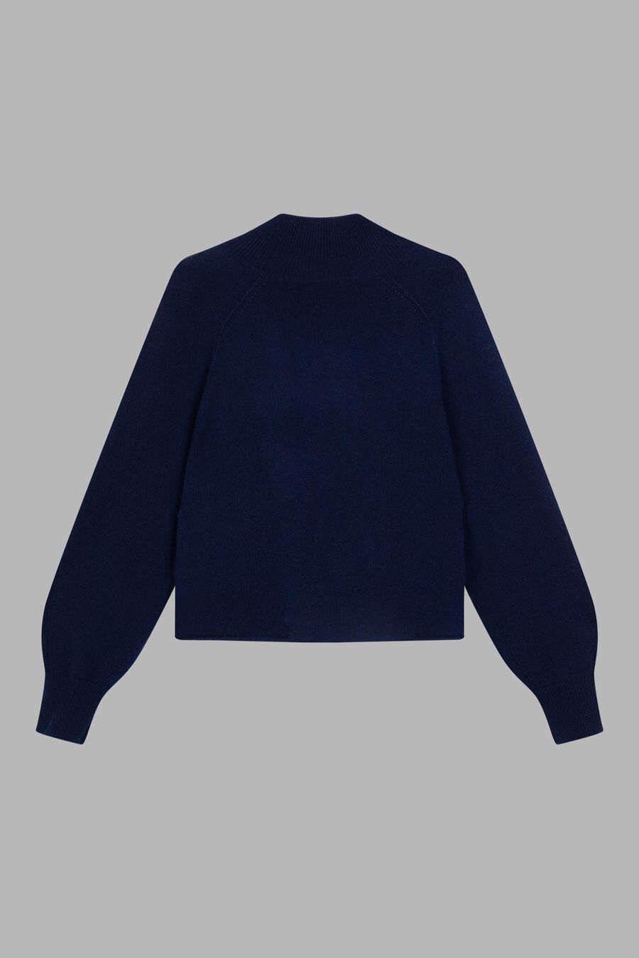 Repeat Cashmere Cashmere Trui Met Opstaande Kraag En Pofmouwen
