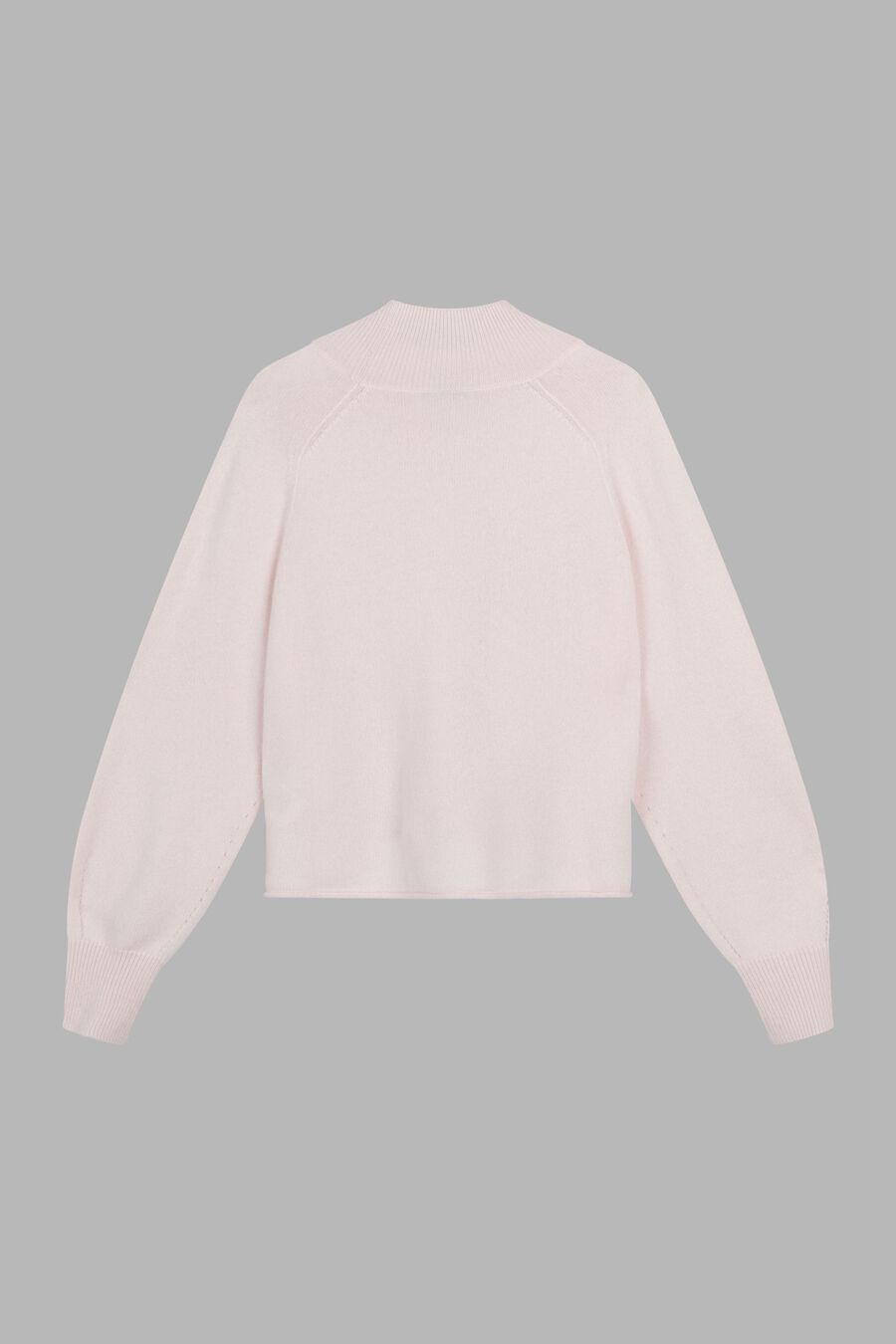 Repeat Cashmere Cashmere Trui Met Opstaande Kraag En Pofmouwen