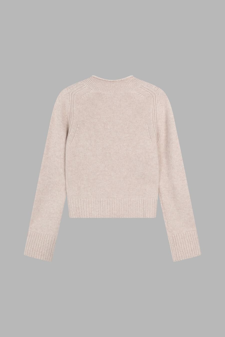 Repeat Cashmere Chunky Knit Cashmere Trui Met Hoge Kraag