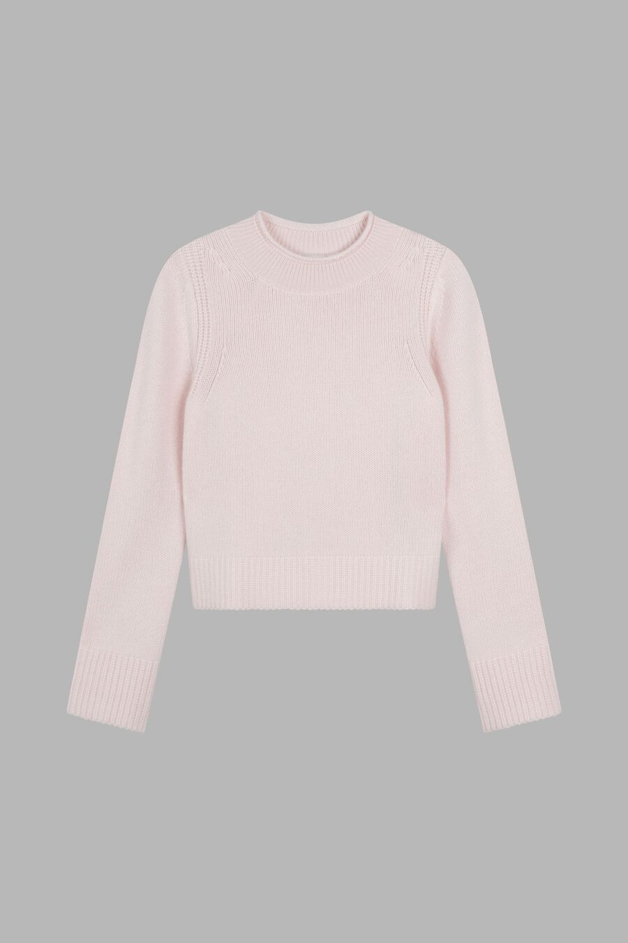 Repeat Cashmere Chunky Knit Cashmere Trui Met Hoge Kraag