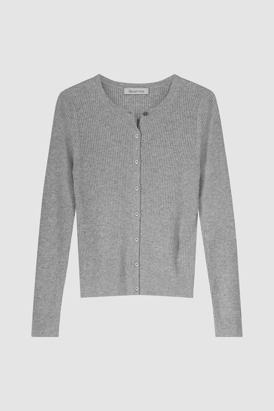 Repeat Cashmere Fijn Gebreid Cashmere Vest Met Ronde Hals