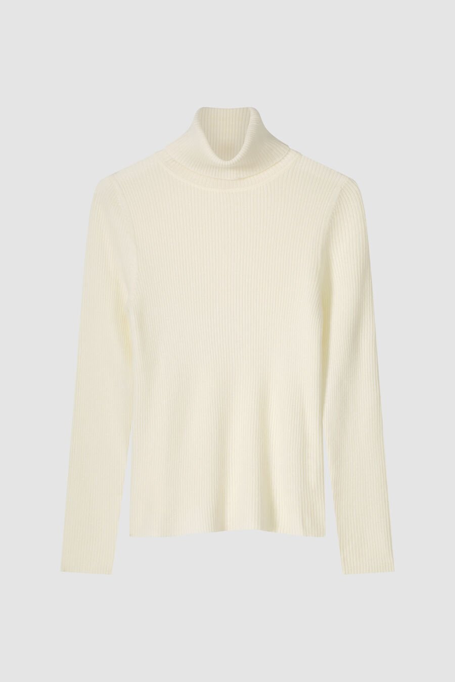 Repeat Cashmere Fijngebreide Geribde Coltrui Van Biologisch Cashmere