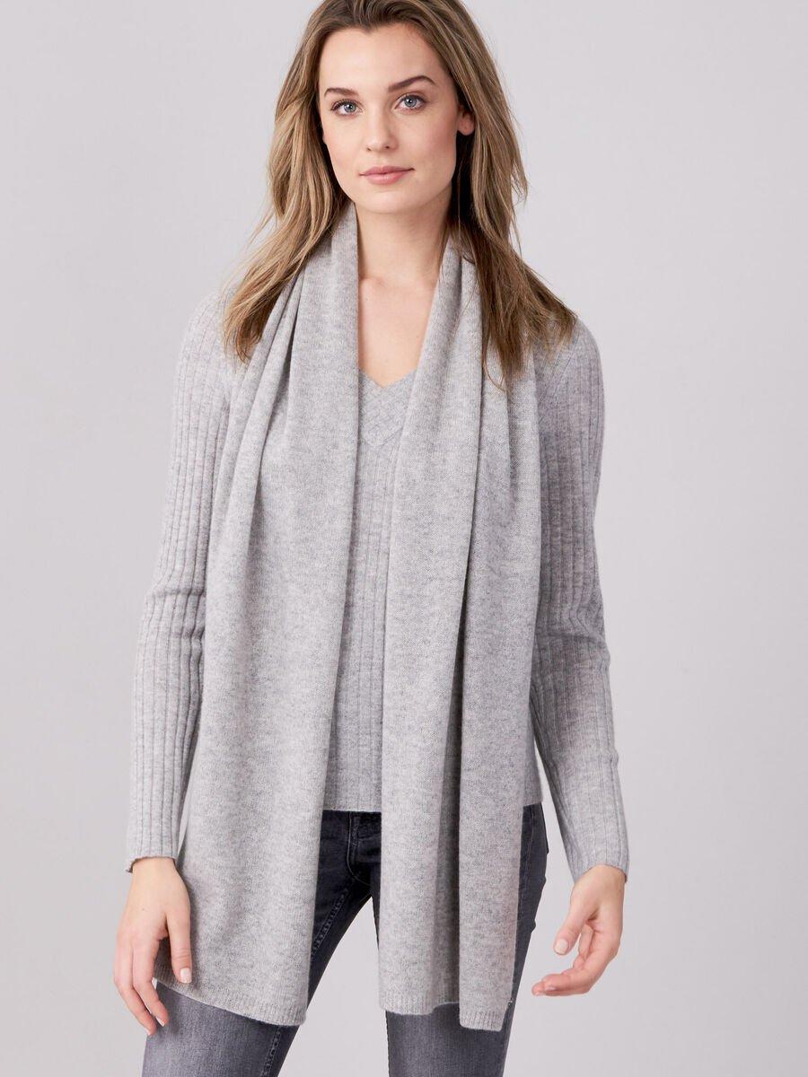 Repeat Cashmere Fijngebreide Organisch Cashmere Sjaal