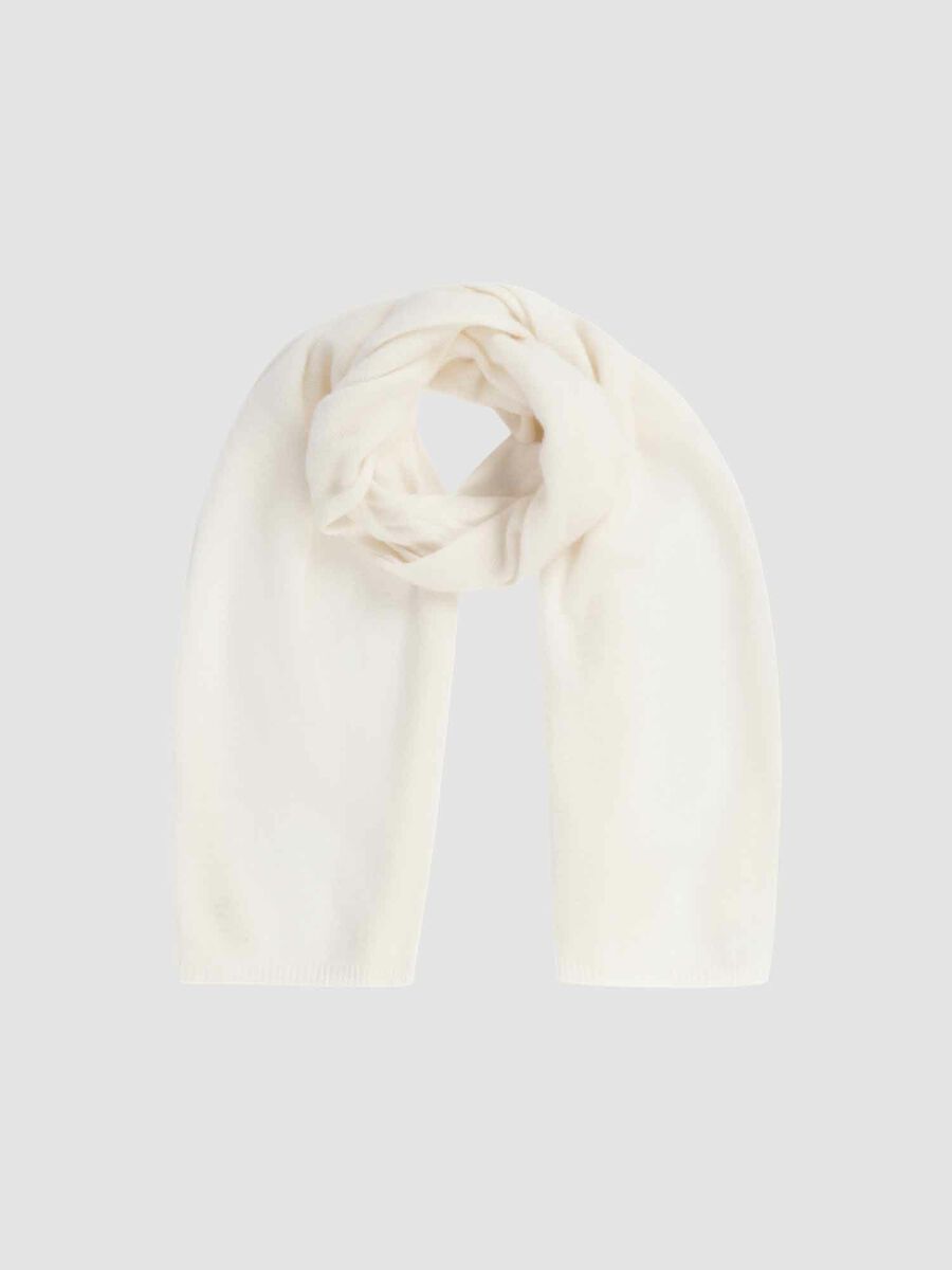 repeat cashmere Fijngebreide organisch cashmere sjaal