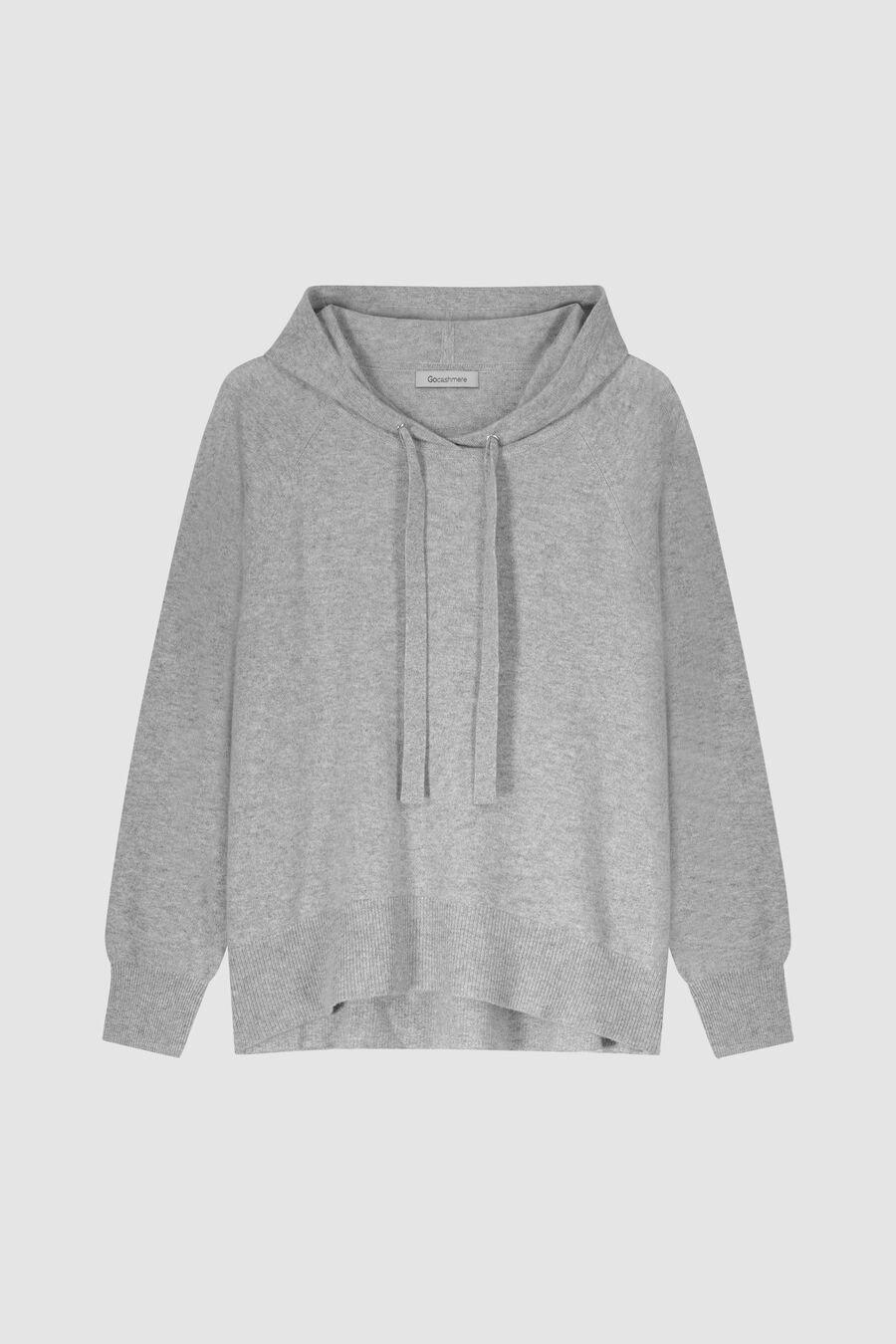 Repeat Cashmere Gebreide Hoodie Van Biologisch Cashmere