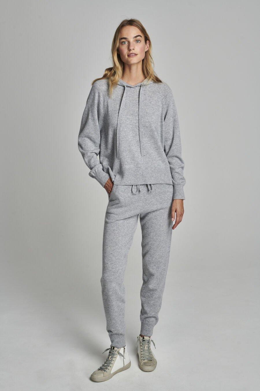 Repeat Cashmere Gebreide Hoodie Van Biologisch Cashmere