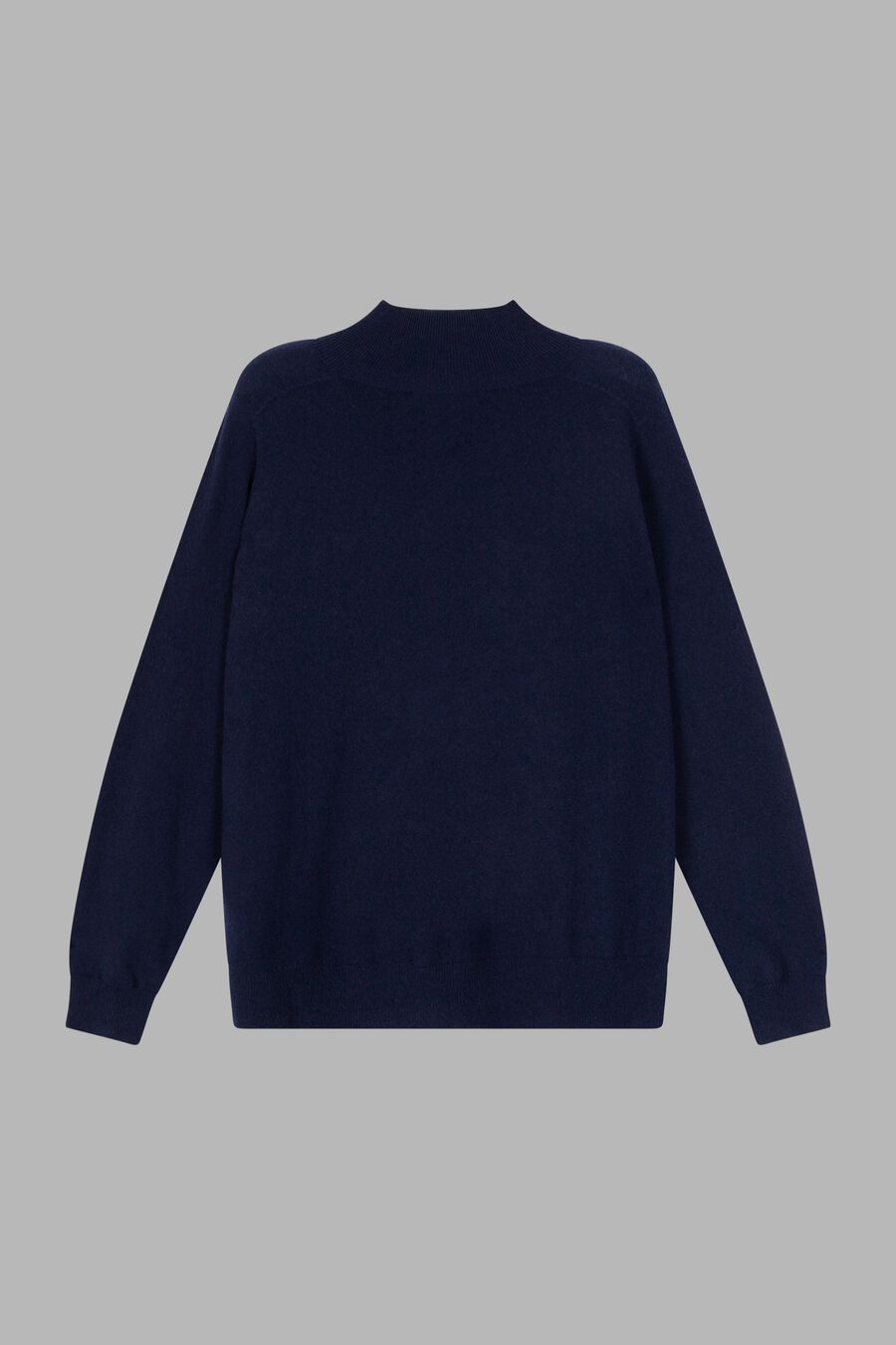 Repeat Cashmere Naadloos Gebreide Cashmere Trui Met Opstaande Kraag