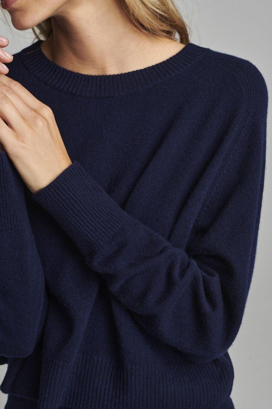 Repeat Cashmere Oversized Cashmere Trui Met Ronde Hals