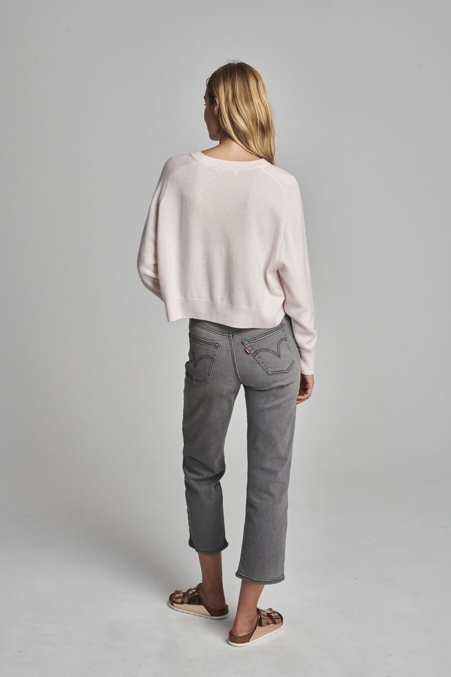 Repeat Cashmere Oversized Cashmere Trui Met Ronde Hals