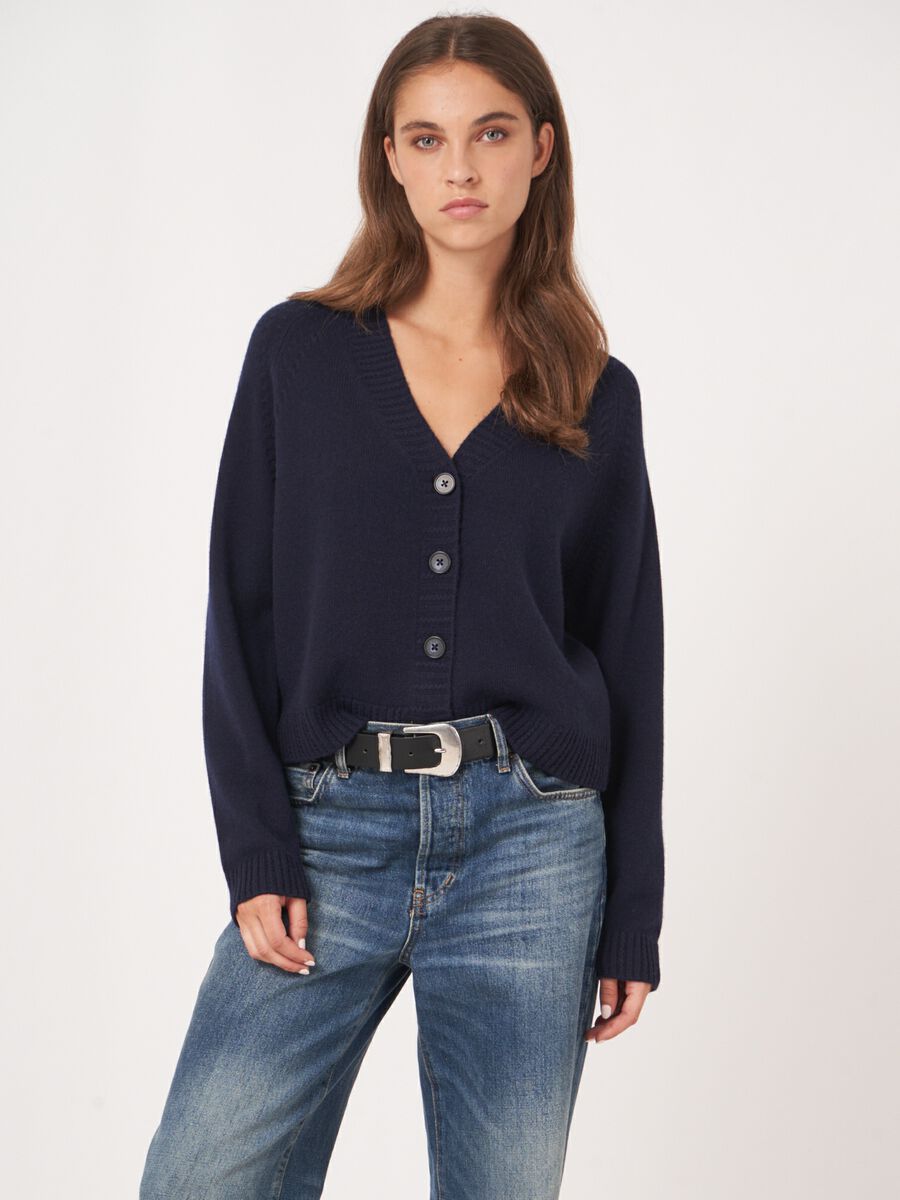 Repeat Cashmere Raglan Vest Van Biologisch Cashmere