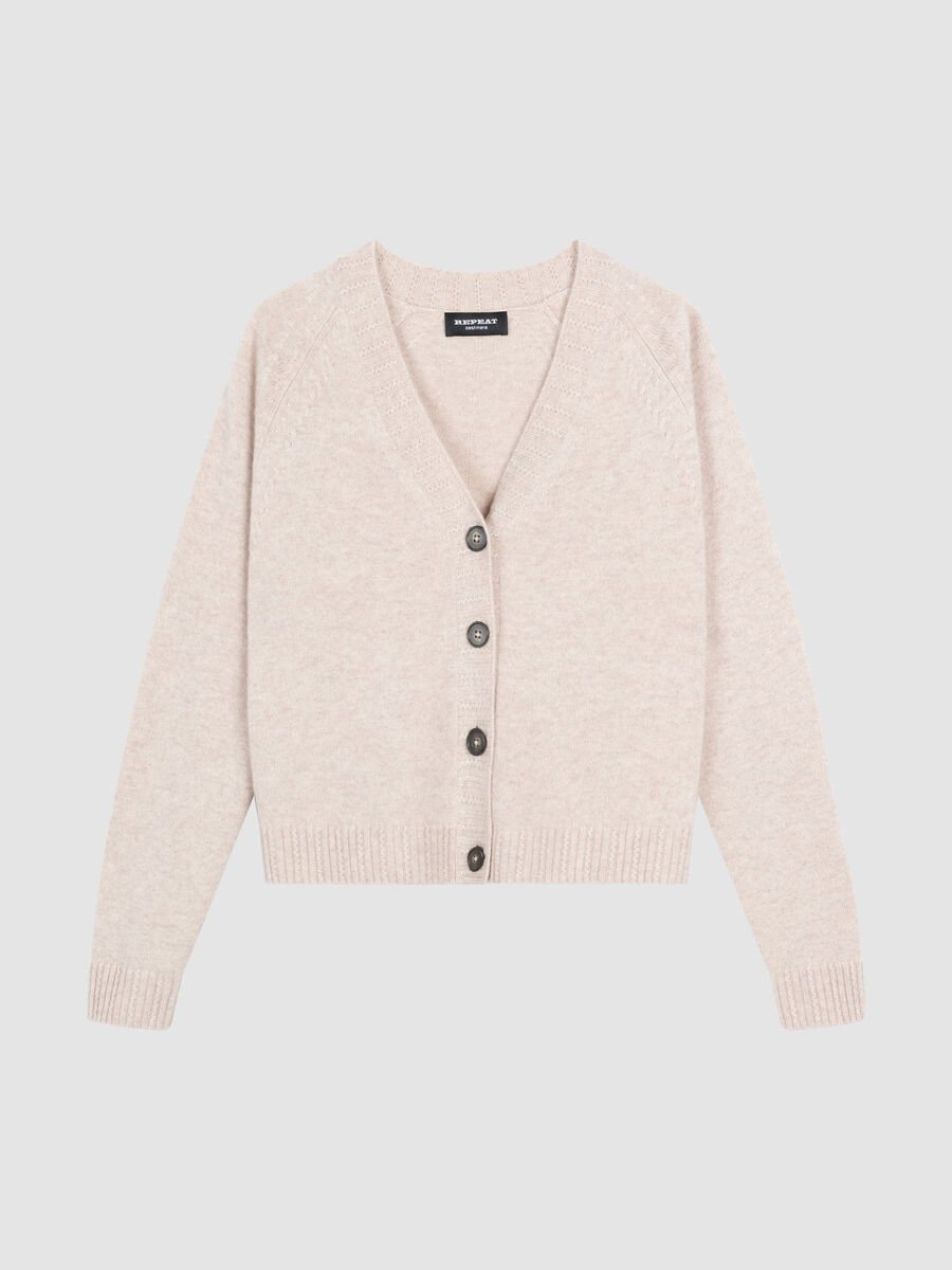 Repeat Cashmere Raglan Vest Van Biologisch Cashmere