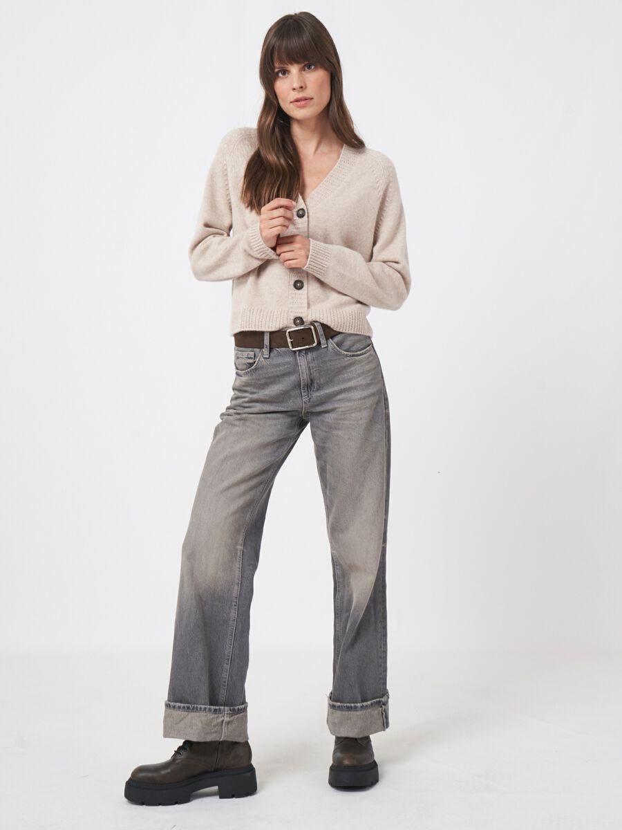 Repeat Cashmere Raglan Vest Van Biologisch Cashmere