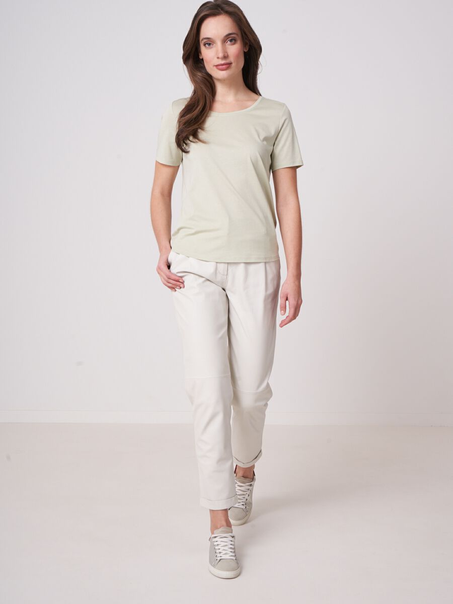 Repeat Cashmere Basic Dames T-shirt