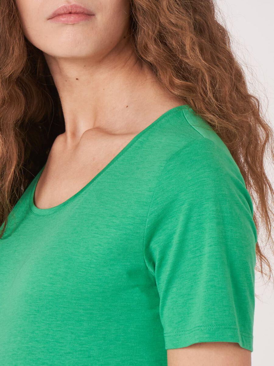 Repeat Cashmere Basic Dames T-shirt