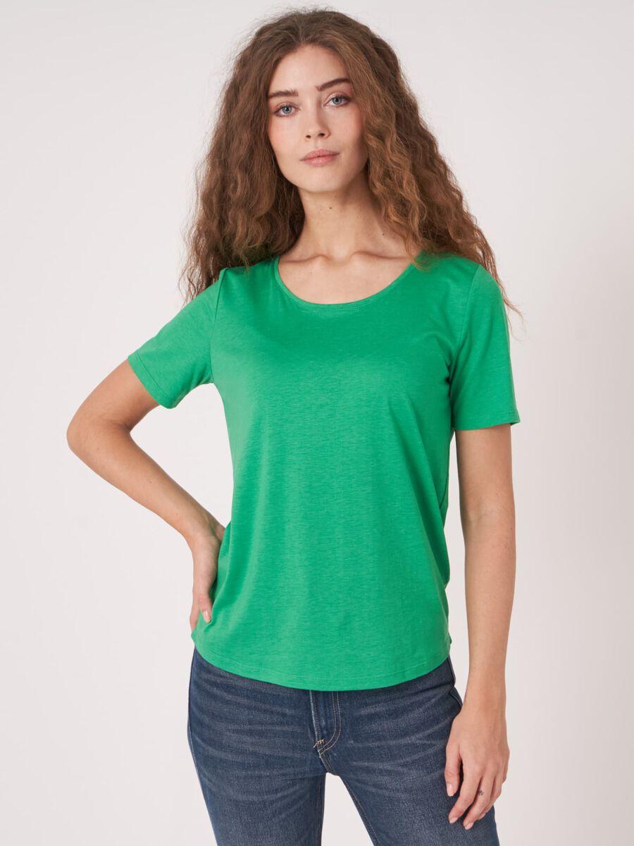 repeat cashmere Basic dames T-shirt