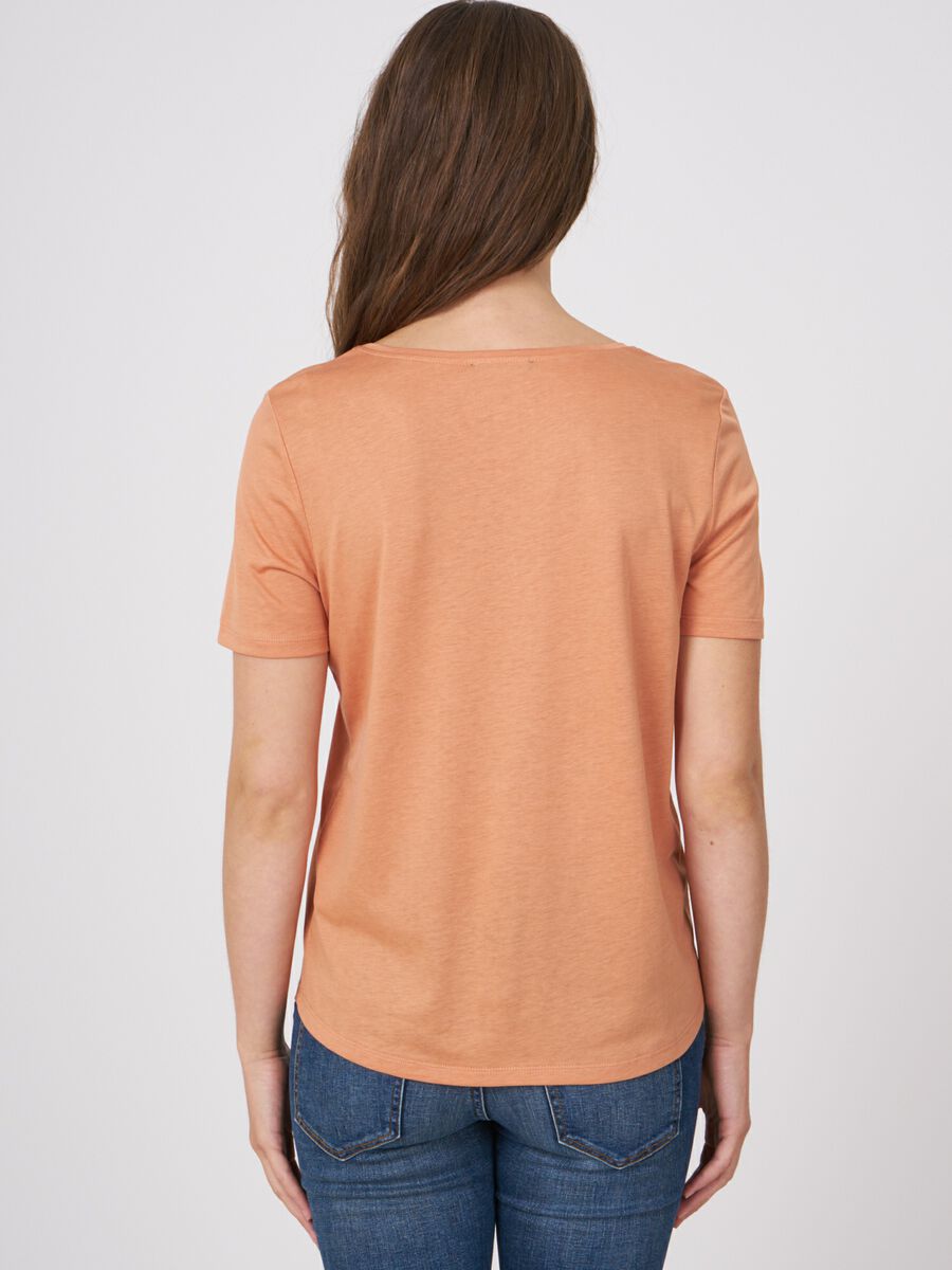 Repeat Cashmere Basic Dames T-shirt