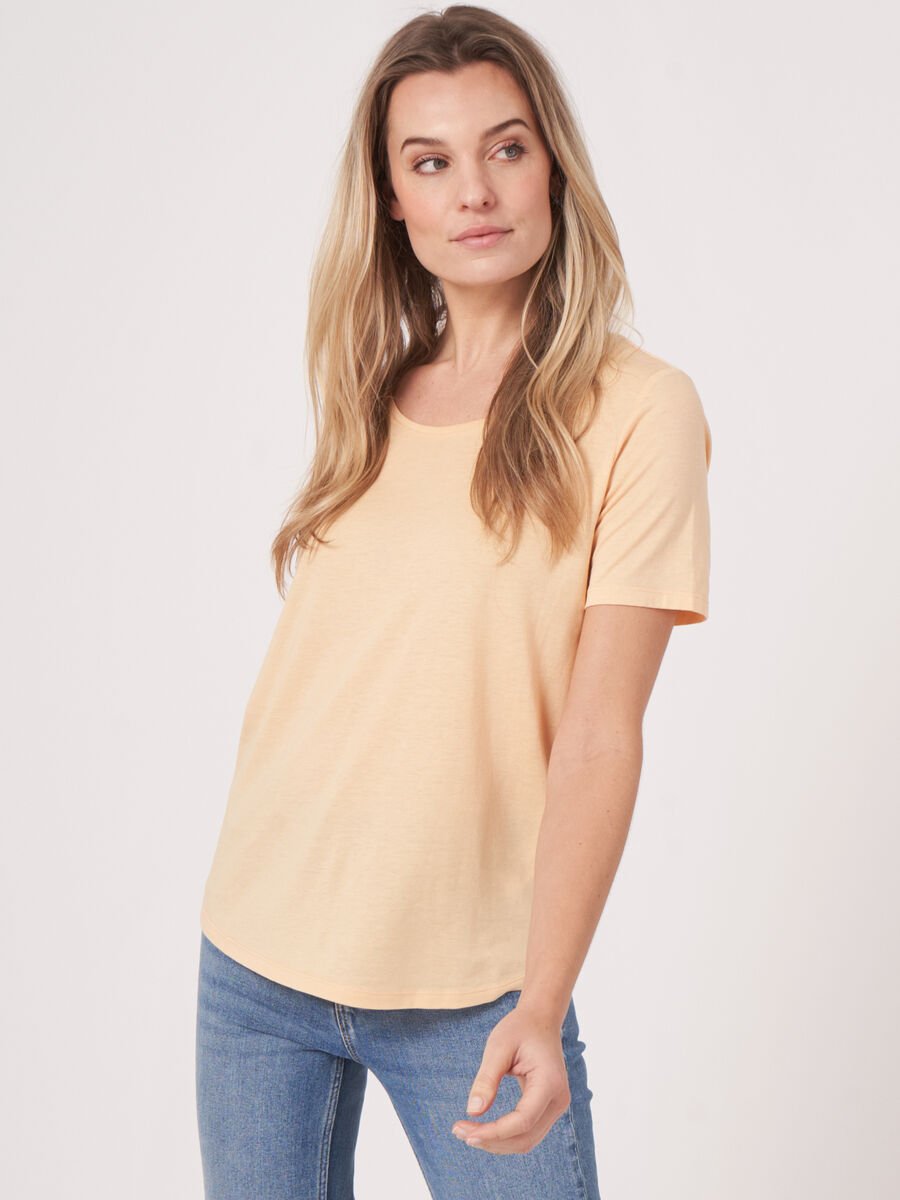 repeat cashmere Basic dames T-shirt