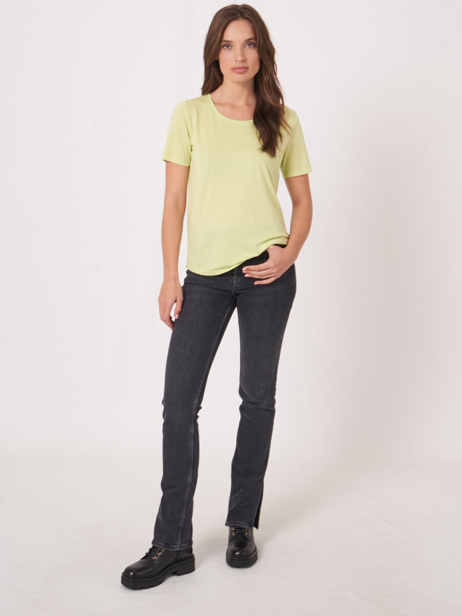 Repeat Cashmere Basic Dames T-shirt