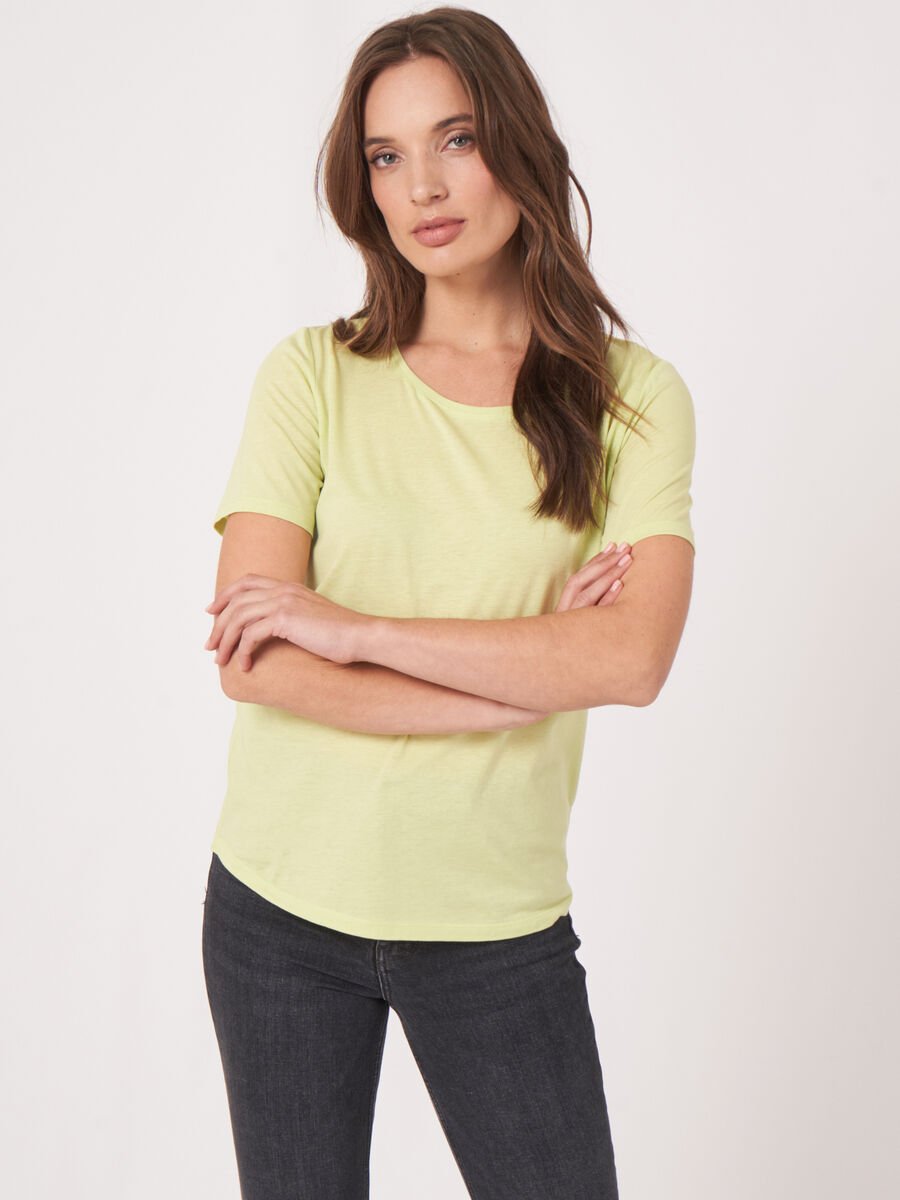 repeat cashmere Basic dames T-shirt