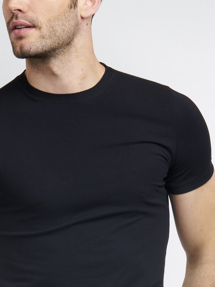 Repeat Cashmere Basic Heren T-shirt
