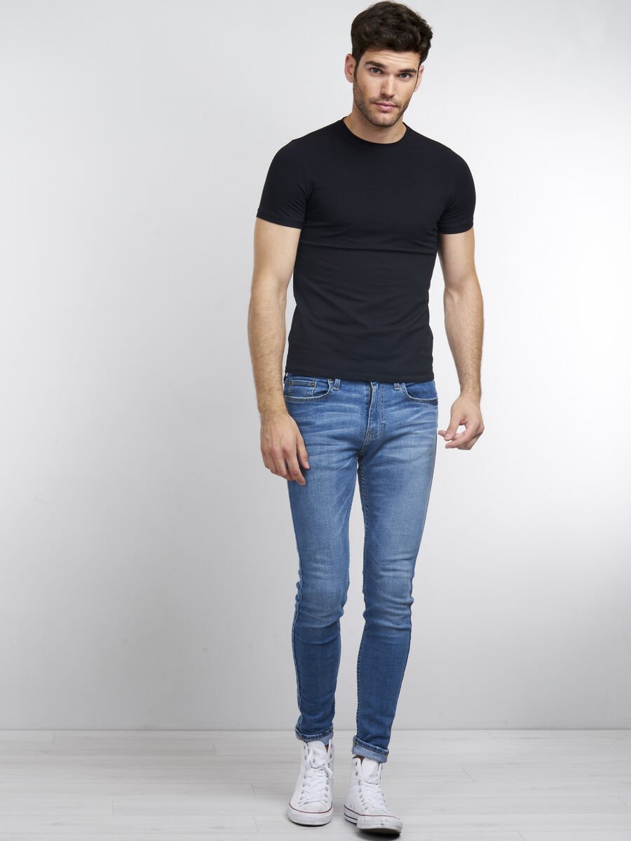 Repeat Cashmere Basic Heren T-shirt