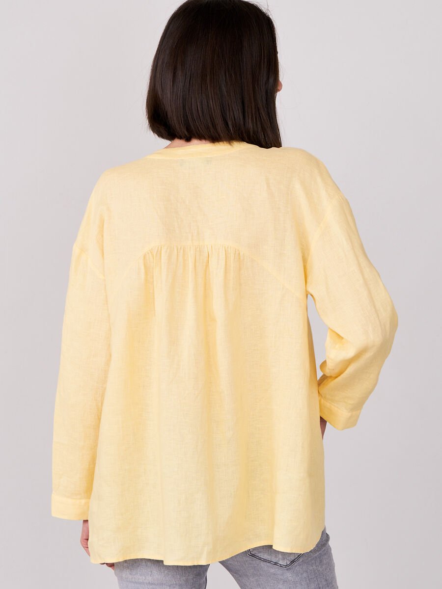 Repeat Cashmere Blouse Van Zuiver Linnen