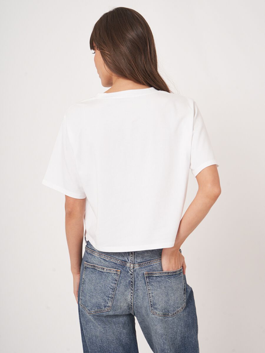 Repeat Cashmere Boxy Loose Fit T-shirt