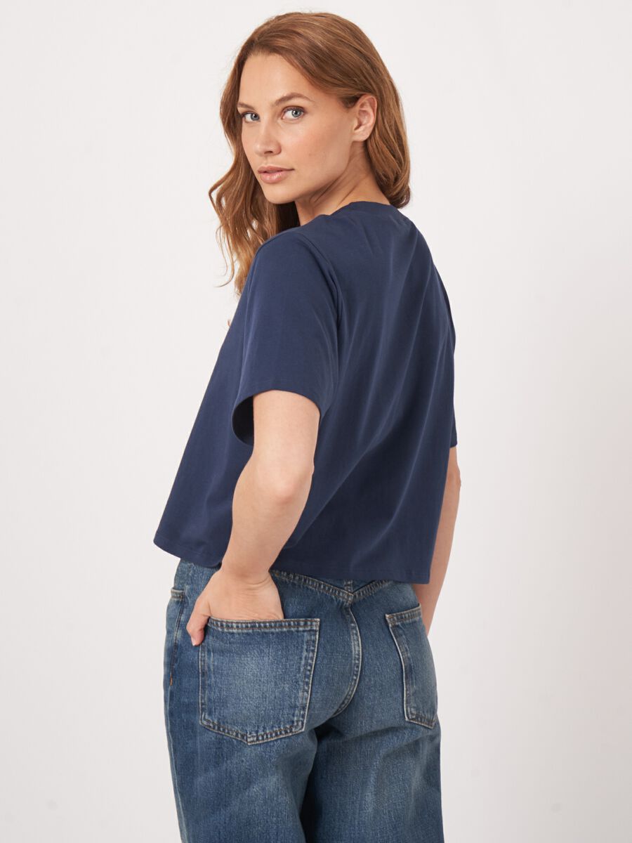 Repeat Cashmere Boxy Loose Fit T-shirt