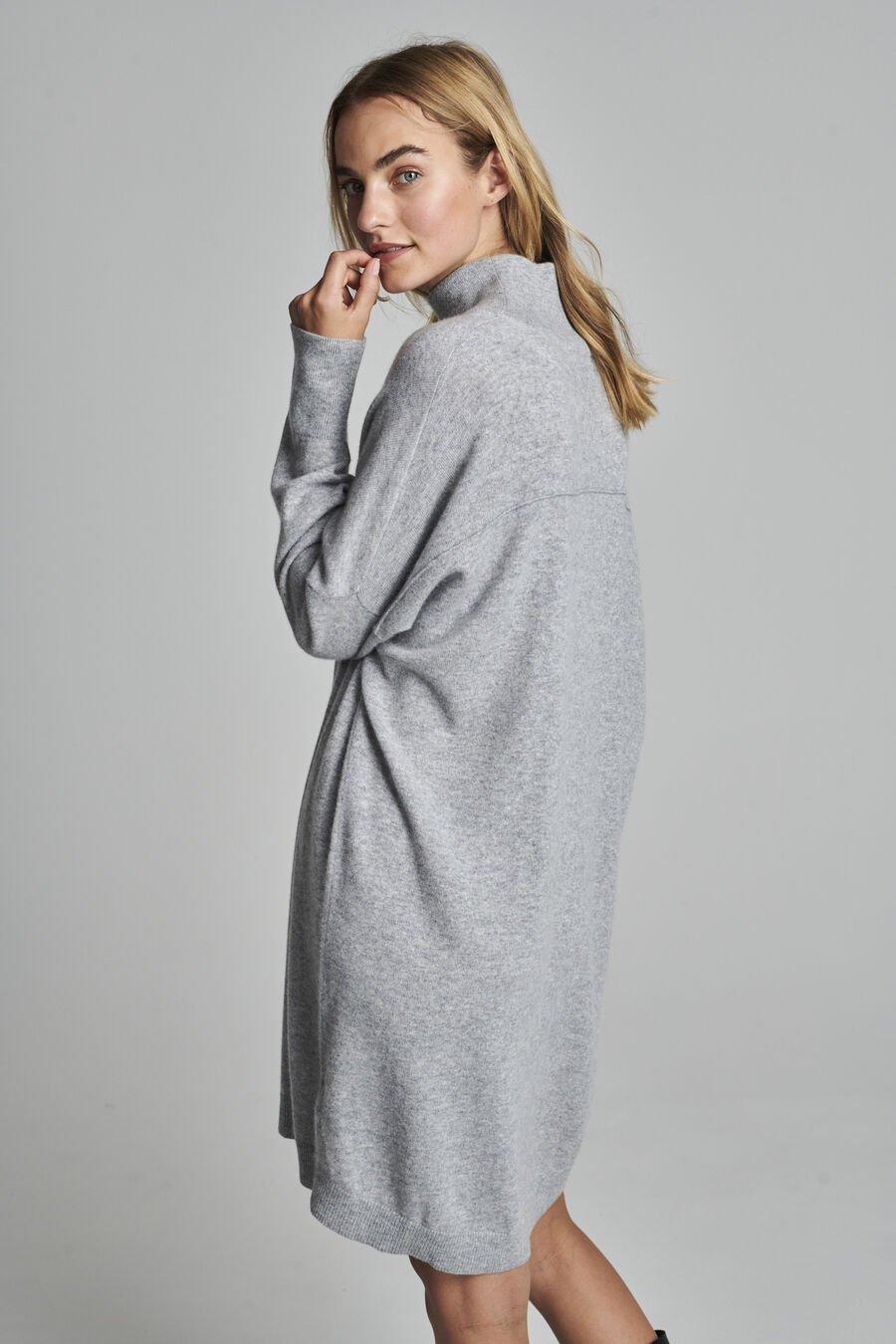 Repeat Cashmere Cashmere Jurk Met Opstaande Kraag