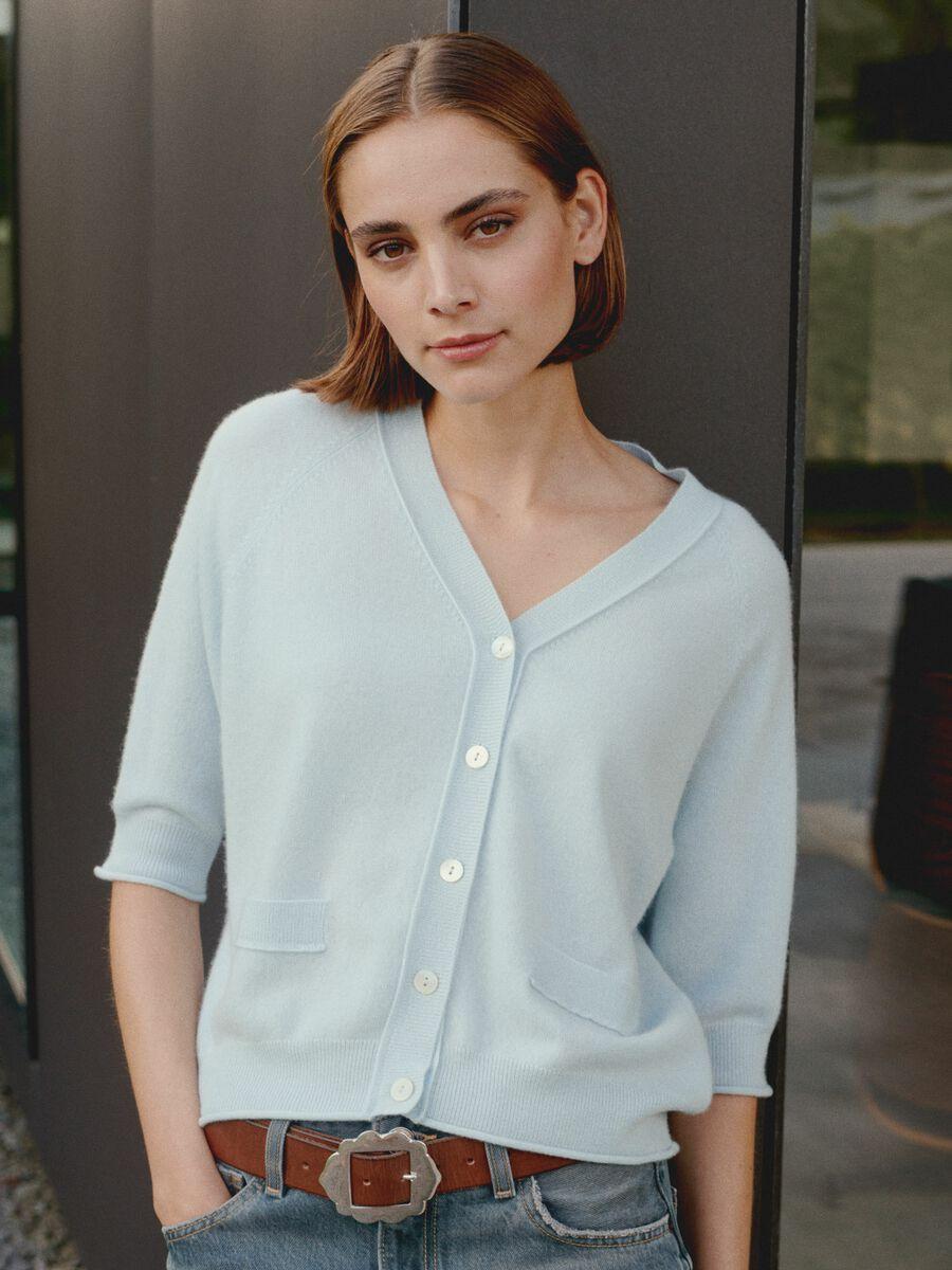 Repeat Cashmere Cashmere Raglanvest