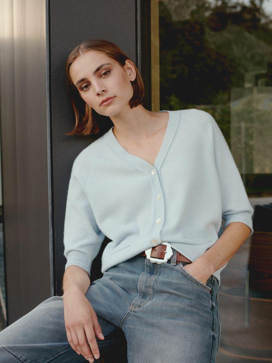 Repeat Cashmere Cashmere Raglanvest