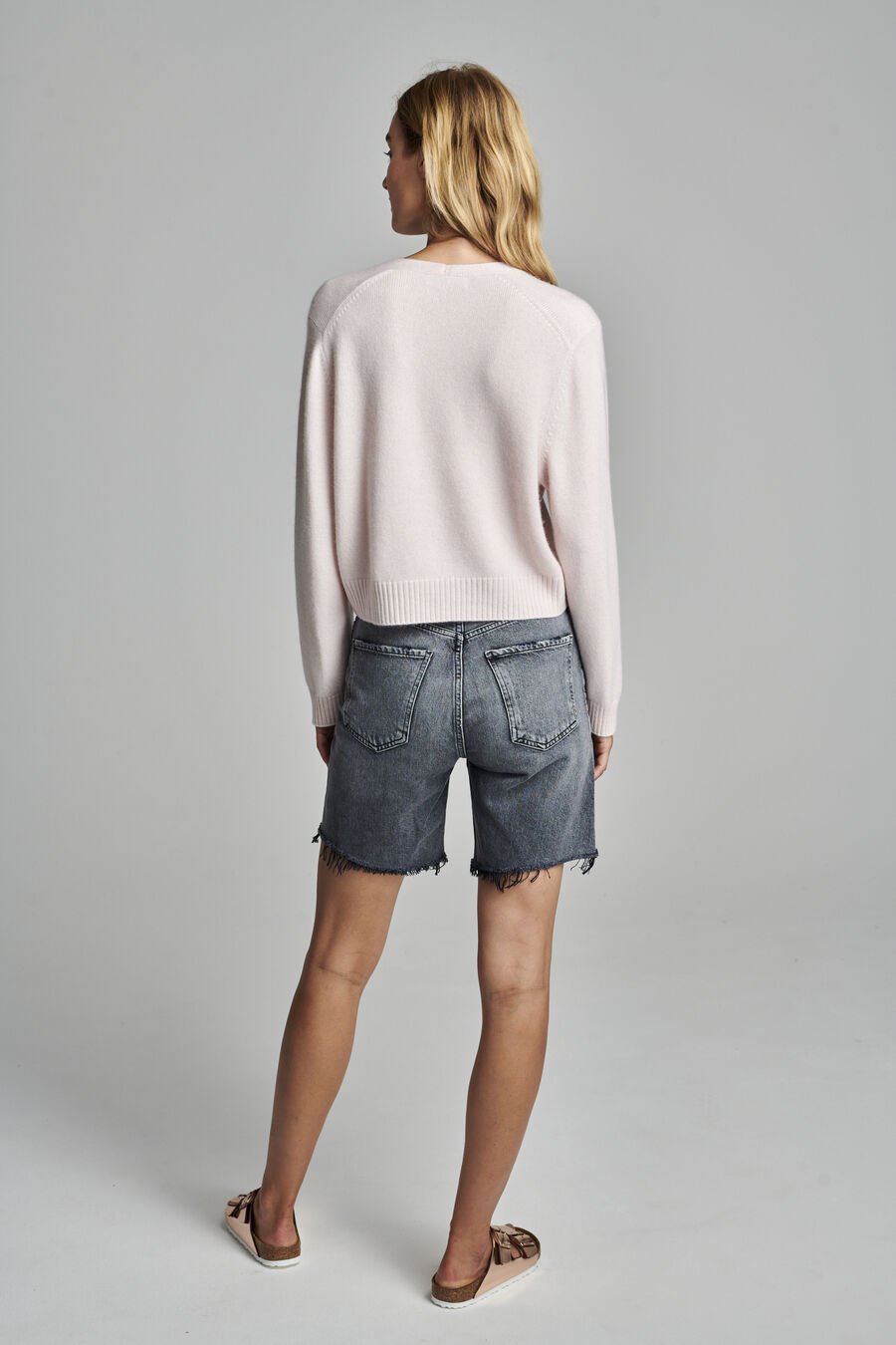 Repeat Cashmere Cashmere Trui Met Diepe V-hals