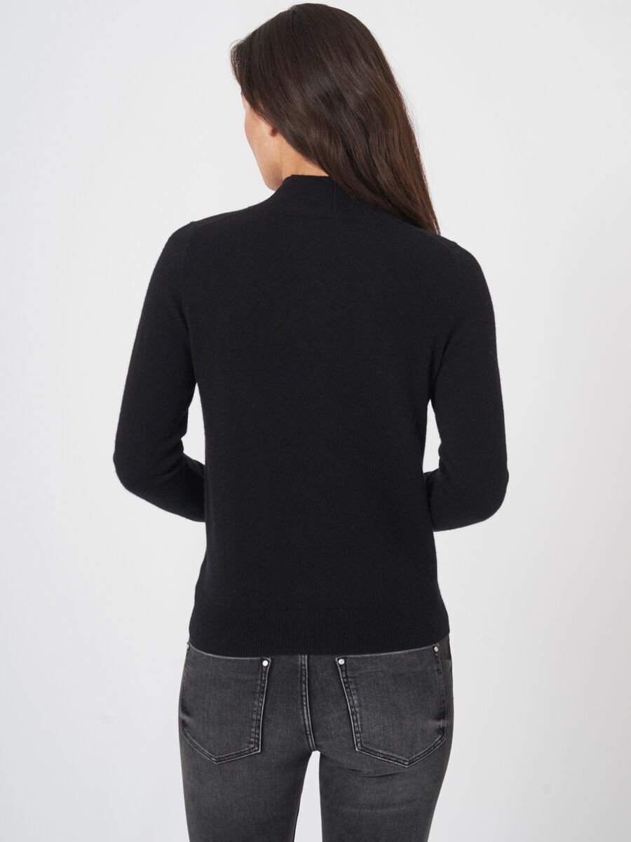 Repeat Cashmere Cashmere Trui Met Opstaande Kraag