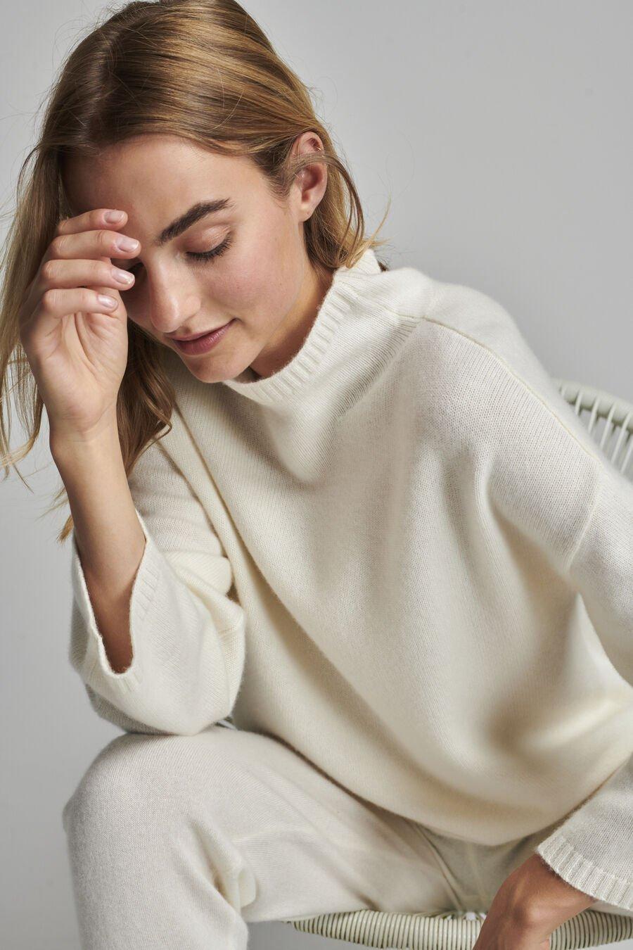Repeat Cashmere Cashmere Trui Met Opstaande Kraag