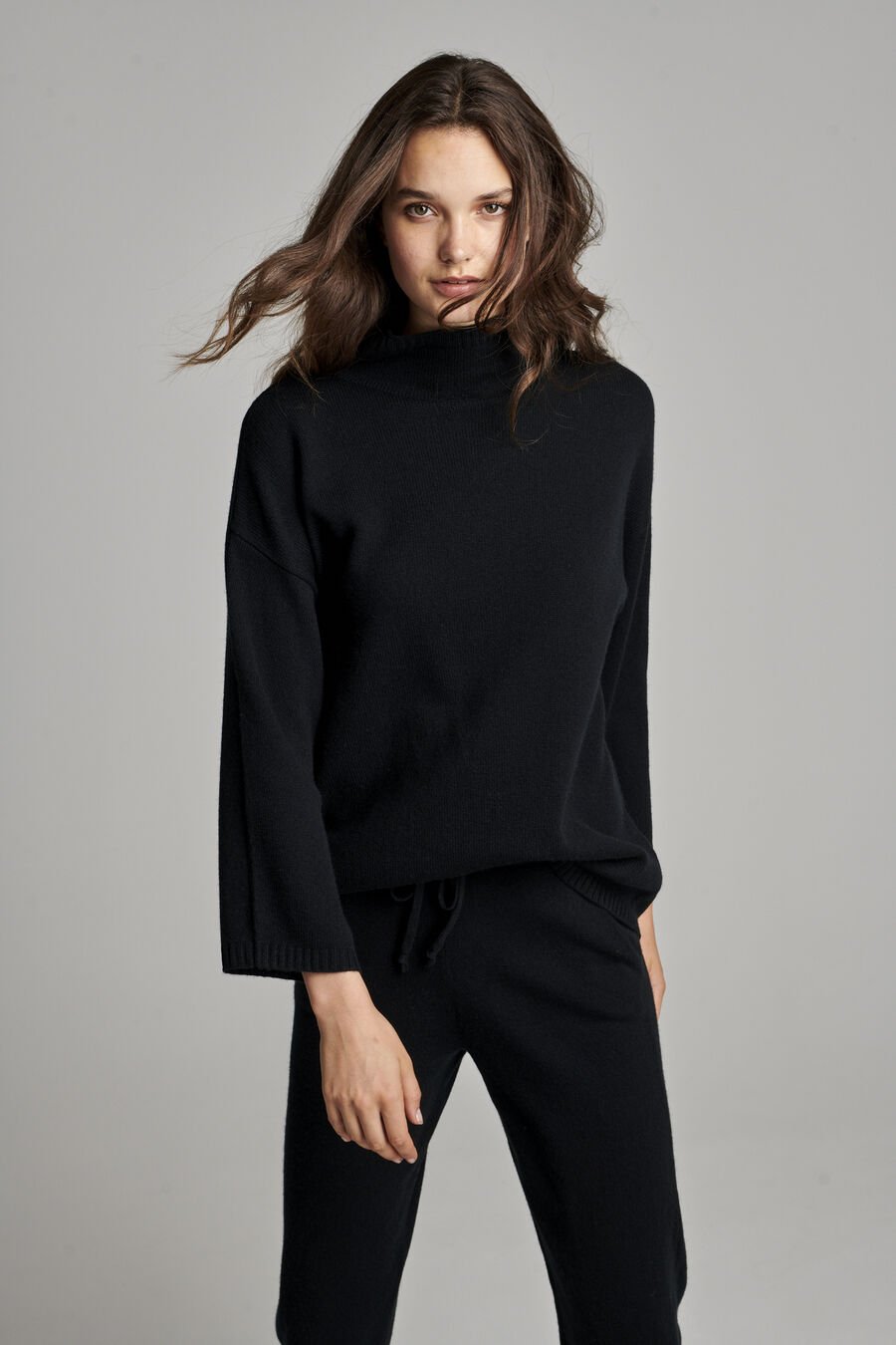 Repeat Cashmere Cashmere Trui Met Opstaande Kraag
