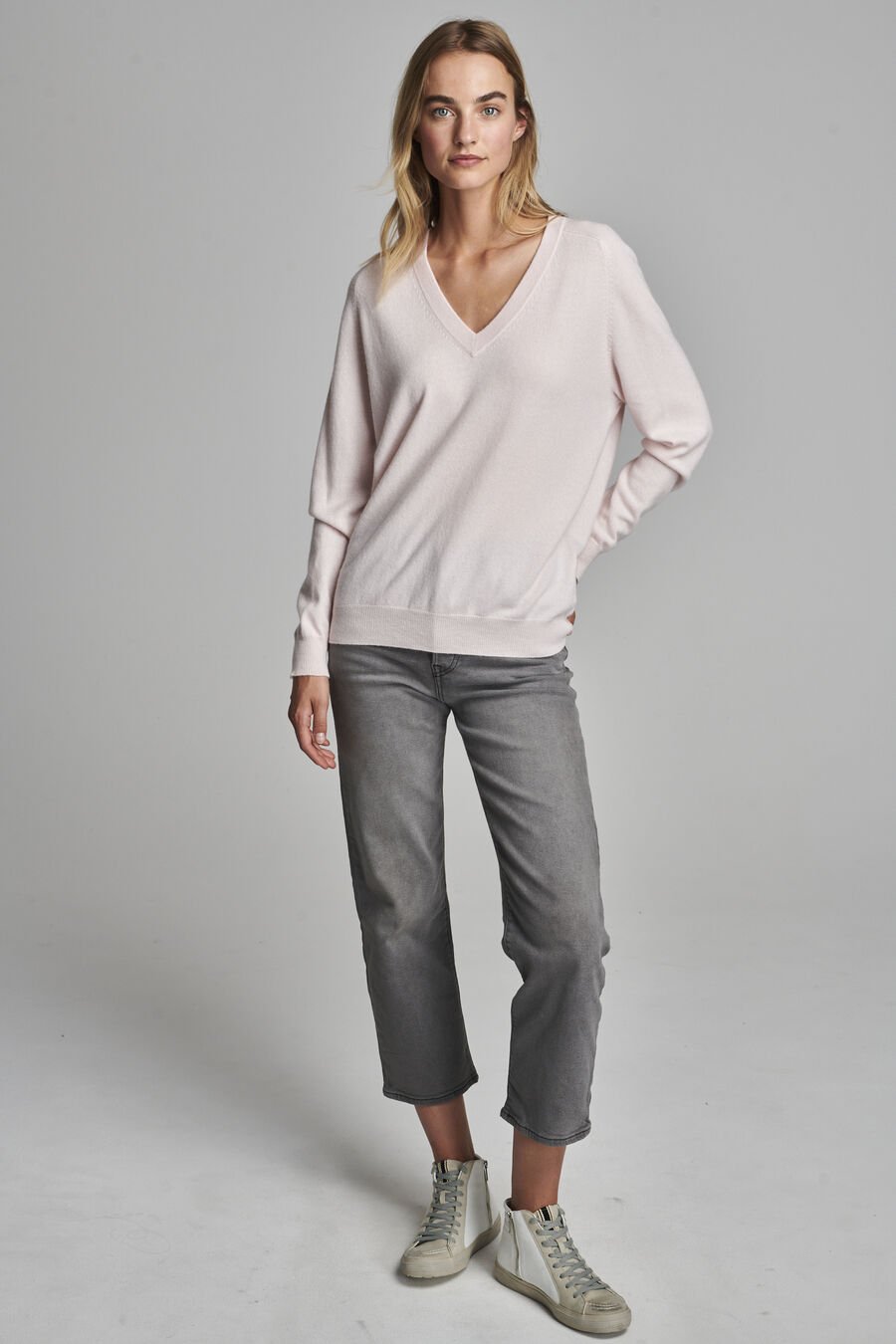 Repeat Cashmere Cashmere Trui Met V-hals
