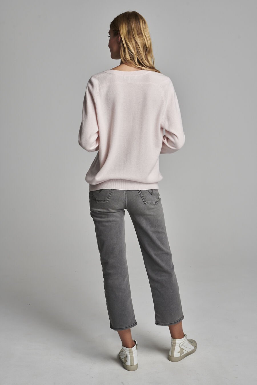 Repeat Cashmere Cashmere Trui Met V-hals
