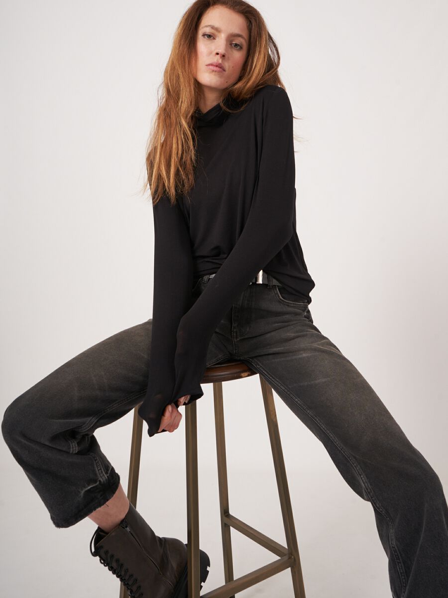 Repeat Cashmere Coltrui Van Elastische Jersey