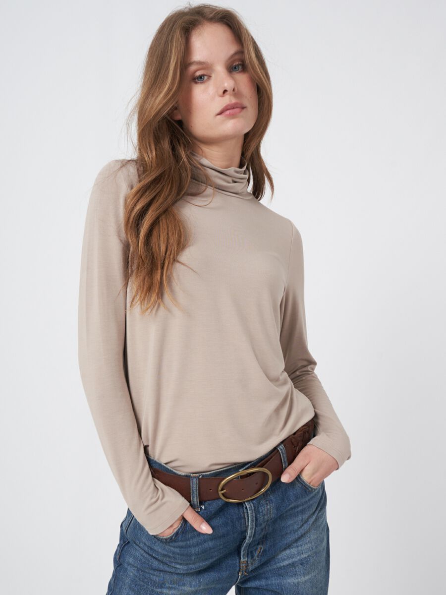 Repeat Cashmere Coltrui Van Elastische Jersey