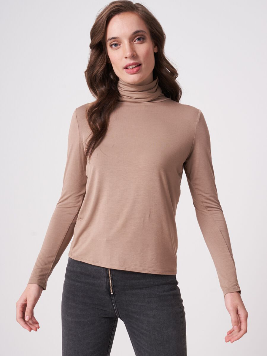 repeat cashmere Coltrui van elastische jersey