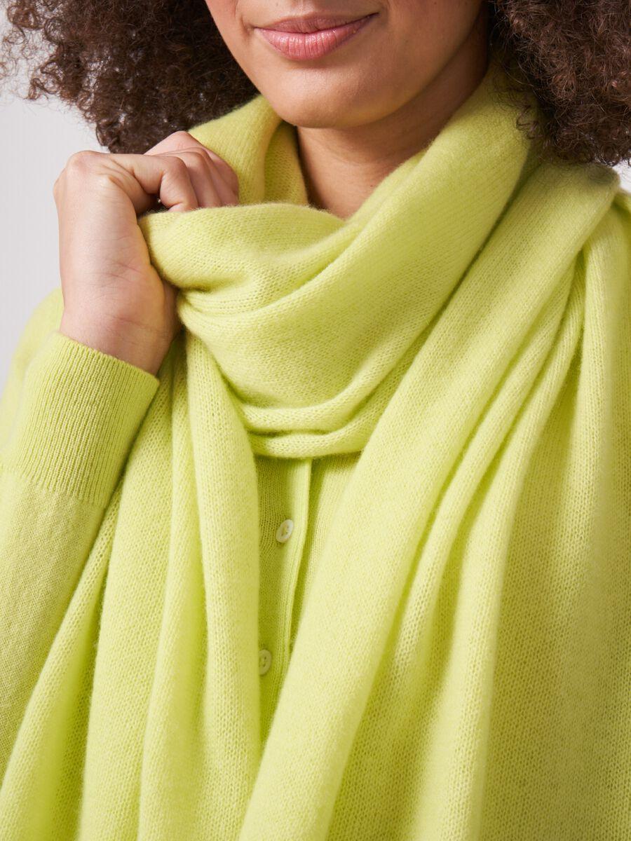 Repeat Cashmere Fijngebreide Zuiver Cashmere Sjaal