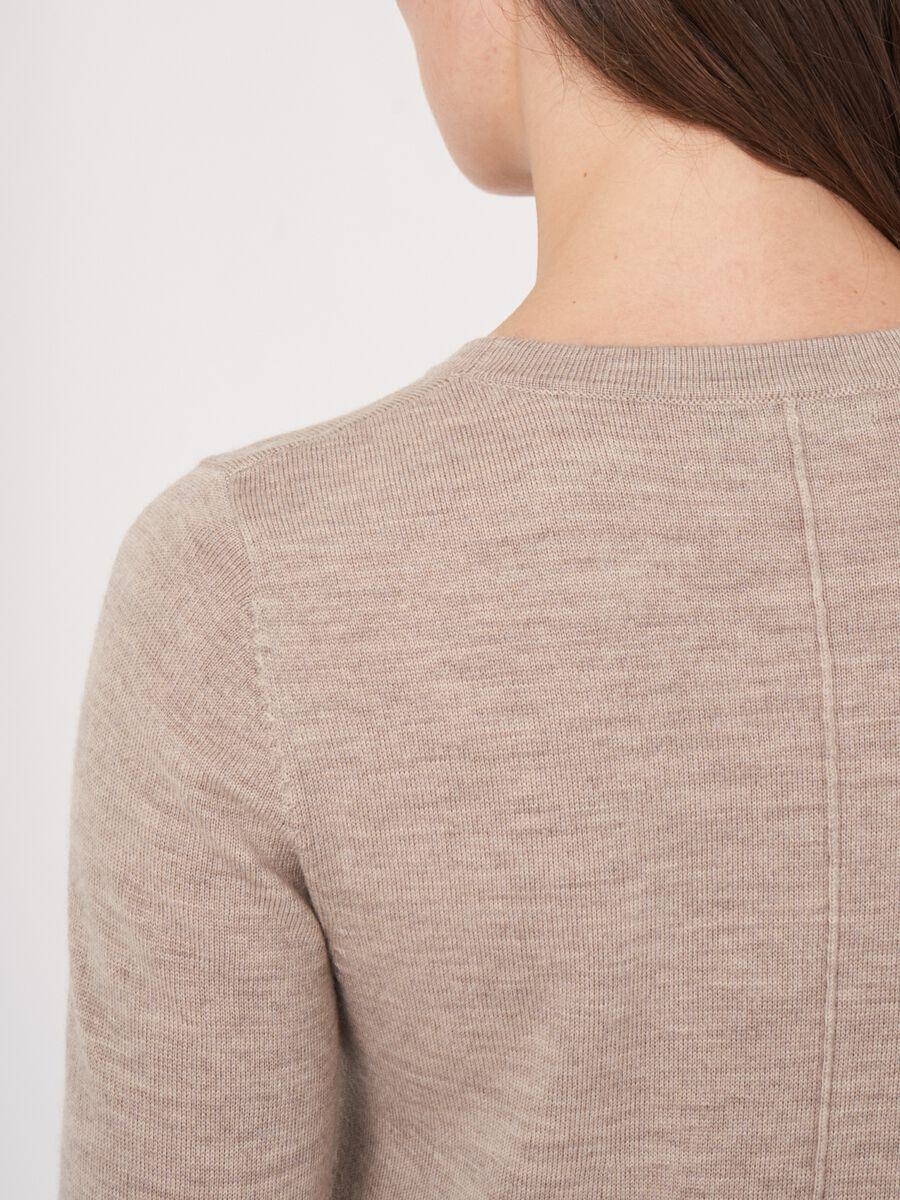 Repeat Cashmere Gebreide A-lijn Jurk Van Merinowol