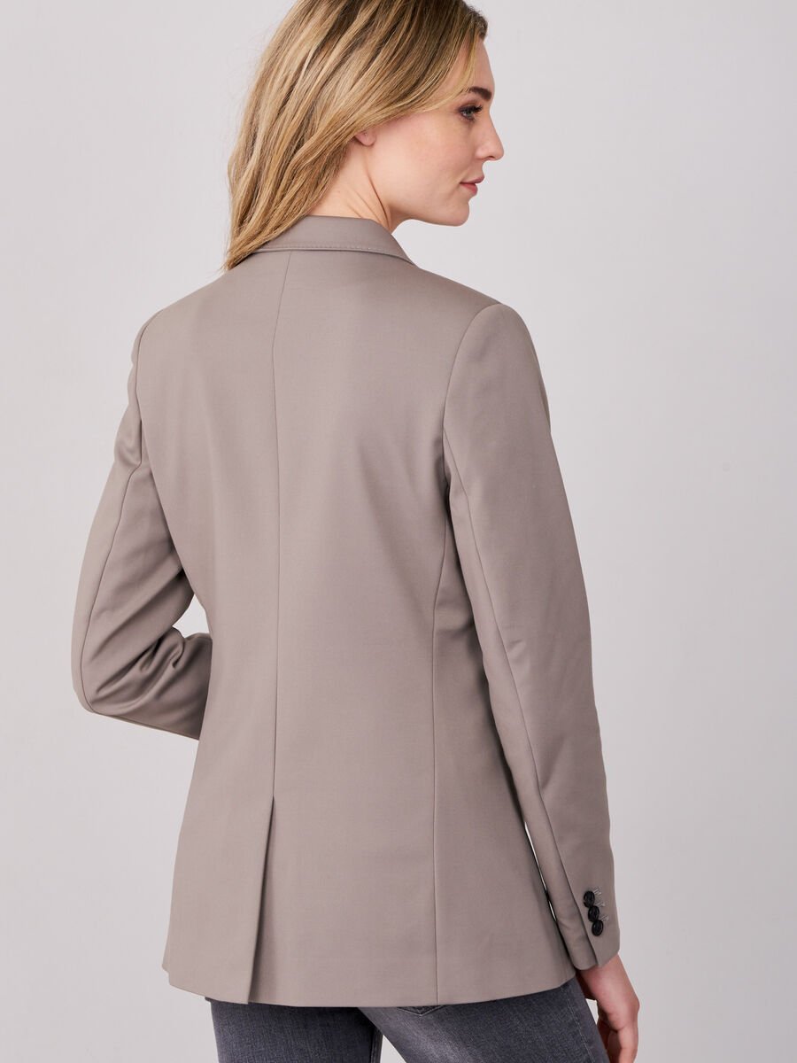 Repeat Cashmere Getailleerde Blazer Katoen-mélange