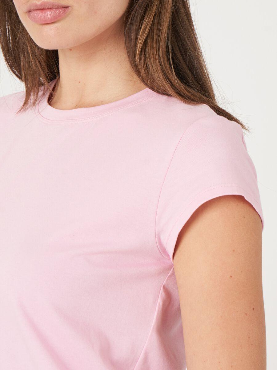 Repeat Cashmere Katoenen T-shirt Met Kapmouw